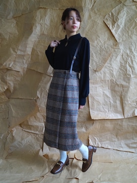 Itsumi Nishiさん(レディース・154cm)の秋コーディネート