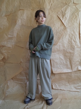 Itsumi Nishiさん（レディース・154cm）の秋コーディネート