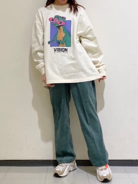 Itsumi Nishiさん（レディース・154cm）の冬コーディネート