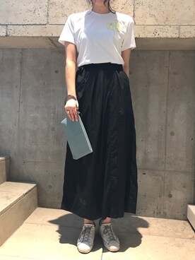 「Marilyn Moon（マリリンムーン）のアイテム」を使った、ayanoさん（レディース・171cm）の夏コーディネート