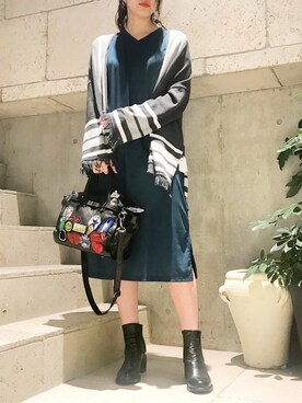 ayanoさん（レディース・171cm）の夏コーディネート