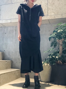 「OURET（オーレット）のアイテム」を使った、ayanoさん（レディース・171cm）の夏コーディネート