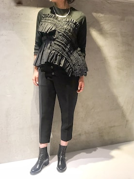 「Chika Kisada（チカ キサダ）のアイテム」を使った、ayanoさん（レディース・171cm）の夏コーディネート