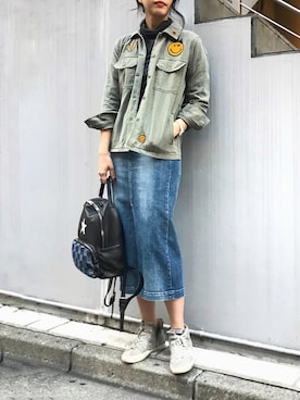 ayanoさん（レディース・171cm）の秋コーディネート