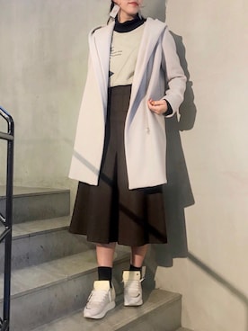 ayanoさん（レディース・171cm）の秋コーディネート