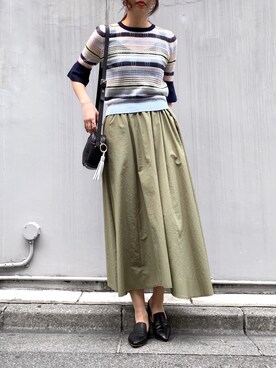 ayanoさん（レディース・171cm）の春コーディネート