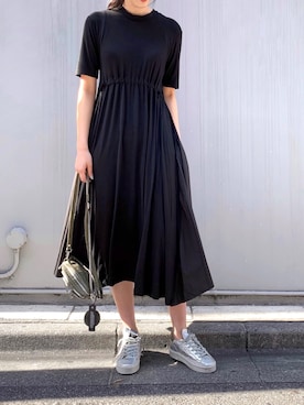 「Nunoo（ヌノー）のアイテム」を使った、ayanoさん（レディース・171cm）の春コーディネート