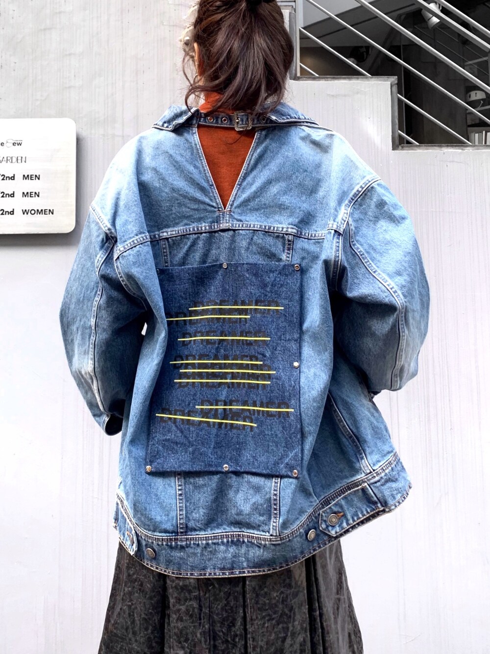 ayano｜CHRISTIAN DADAのデニムジャケットを使ったコーディネート - WEAR