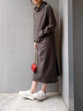 「surt（サート）のアイテム（ワンピース/ドレス）」を使った、ayanoさん（レディース・171cm）の秋コーディネート
