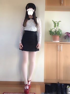「Bobon21（ボボンニジュウイチ）のアイテム」を使った、み🌹さん（レディース・161cm）の春コーディネート