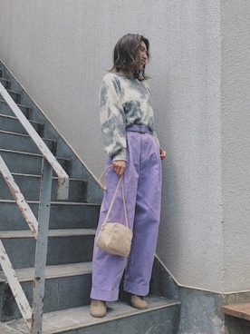 Hikariさん（レディース・161cm）の冬コーディネート