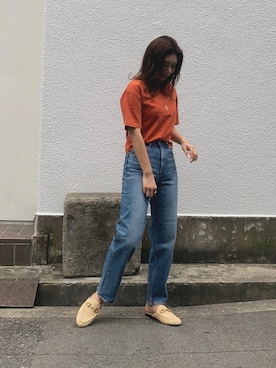 「SHEL'TTER ORIGINAL（シェルターオリジナル）のアイテム」を使った、Hikariさん（レディース・161cm）の春コーディネート