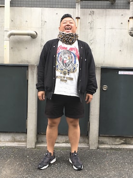 「Mr.Babe」｜「アイテム（スウェット）」を使った、yuupipunさん（メンズ・176cm）の秋コーディネート