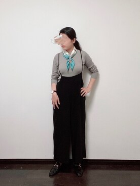 「KATHARINE ROSS（キャサリンロス）のアイテム（財布/小物）」を使った、碧さん（レディース・160cm）の春コーディネート