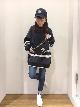 「SEVENDAYS=SUNDAY（セブンデイズサンデイ）のアイテム（帽子）」を使った、yukariさん（レディース・145cm）の冬コーディネート