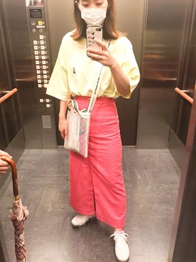 河越由衣さん(レディース・162cm)の夏コーディネート