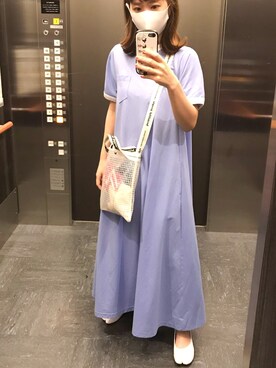 河越由衣さん(レディース・162cm)の夏コーディネート