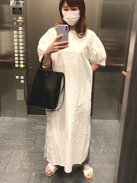 河越由衣さん（レディース・162cm）の夏コーディネート