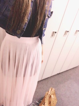 「H&M（エイチ・アンド・エム）のアイテム（ワンピース/ドレス）」を使った、misaさん（レディース・167cm）の夏コーディネート