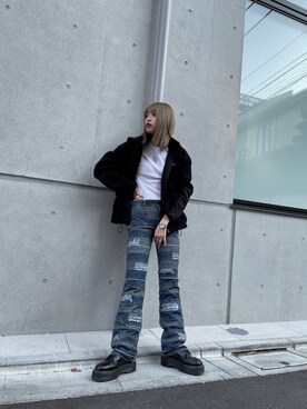 X-girl（エックスガール）の「X-girl × HYSTERIC GLAMOUR SCRATCH 