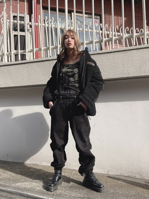 X-girl（エックスガール）の「X-girl × HYSTERIC GLAMOUR MILITARY BOA 
