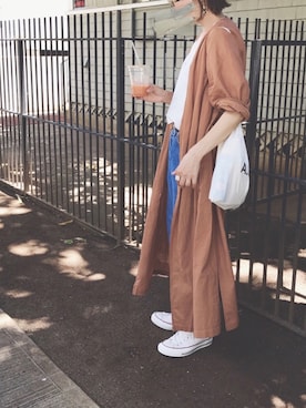 sanさん（レディース・159cm）の春コーディネート