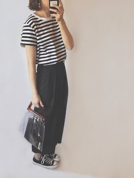 sanさん（レディース・159cm）の春コーディネート