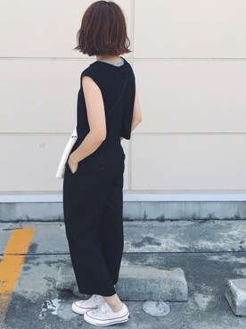 sanさん（レディース・159cm）の夏コーディネート