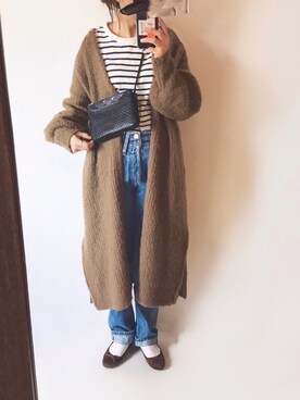 「Losau（ロサウ）のアイテム」を使った、sanさん（レディース・159cm）の秋コーディネート