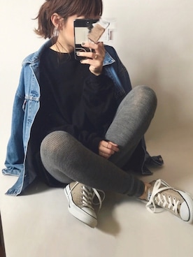 sanさん（レディース・159cm）の春コーディネート