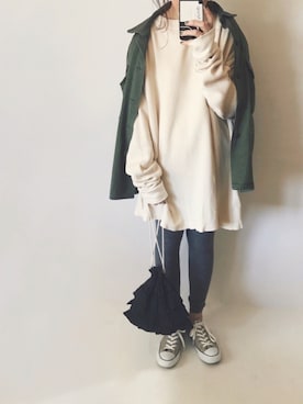 sanさん（レディース・159cm）の春コーディネート