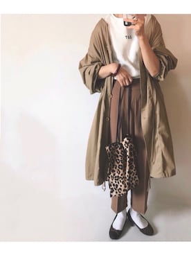 sanさん（レディース・159cm）の秋コーディネート