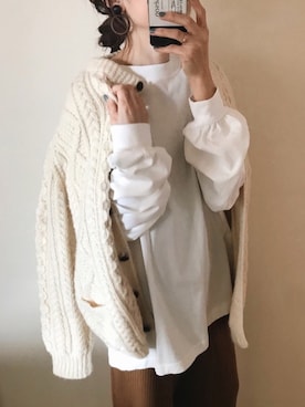 sanさん（レディース・159cm）の冬コーディネート