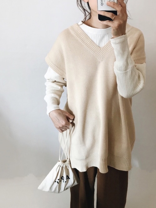 San Une Mansionのベストを使ったコーディネート Wear