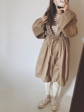 sanさん（レディース・159cm）の春コーディネート