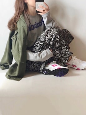 sanさん（レディース・159cm）の春コーディネート