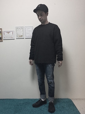 「niko and...（ニコアンド）のアイテム（その他）」を使った、🇧🇷TIAGO🇯🇵さん（メンズ・165cm）の冬コーディネート