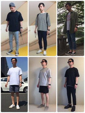 「KATHARINE HAMNETT LONDON （キャサリンハムネットロンドン）のアイテム（その他シューズ）」を使った、🇧🇷TIAGO🇯🇵さん（メンズ・165cm）の春コーディネート