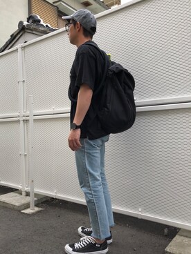 「afecta（アフェクタ）のアイテム」を使った、🇧🇷TIAGO🇯🇵さん（メンズ・165cm）の春コーディネート