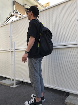 「afecta（アフェクタ）のアイテム」を使った、🇧🇷TIAGO🇯🇵さん（メンズ・165cm）の夏コーディネート