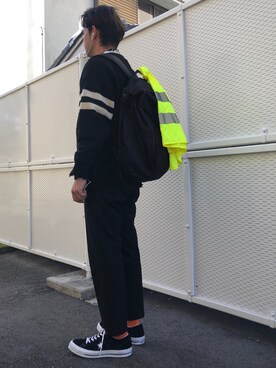 「afecta（アフェクタ）のアイテム」を使った、🇧🇷TIAGO🇯🇵さん（メンズ・165cm）の秋コーディネート