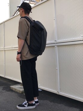 「アイテム（スラックス）」を使った、🇧🇷TIAGO🇯🇵さん（メンズ・165cm・30代）の春コーディネート