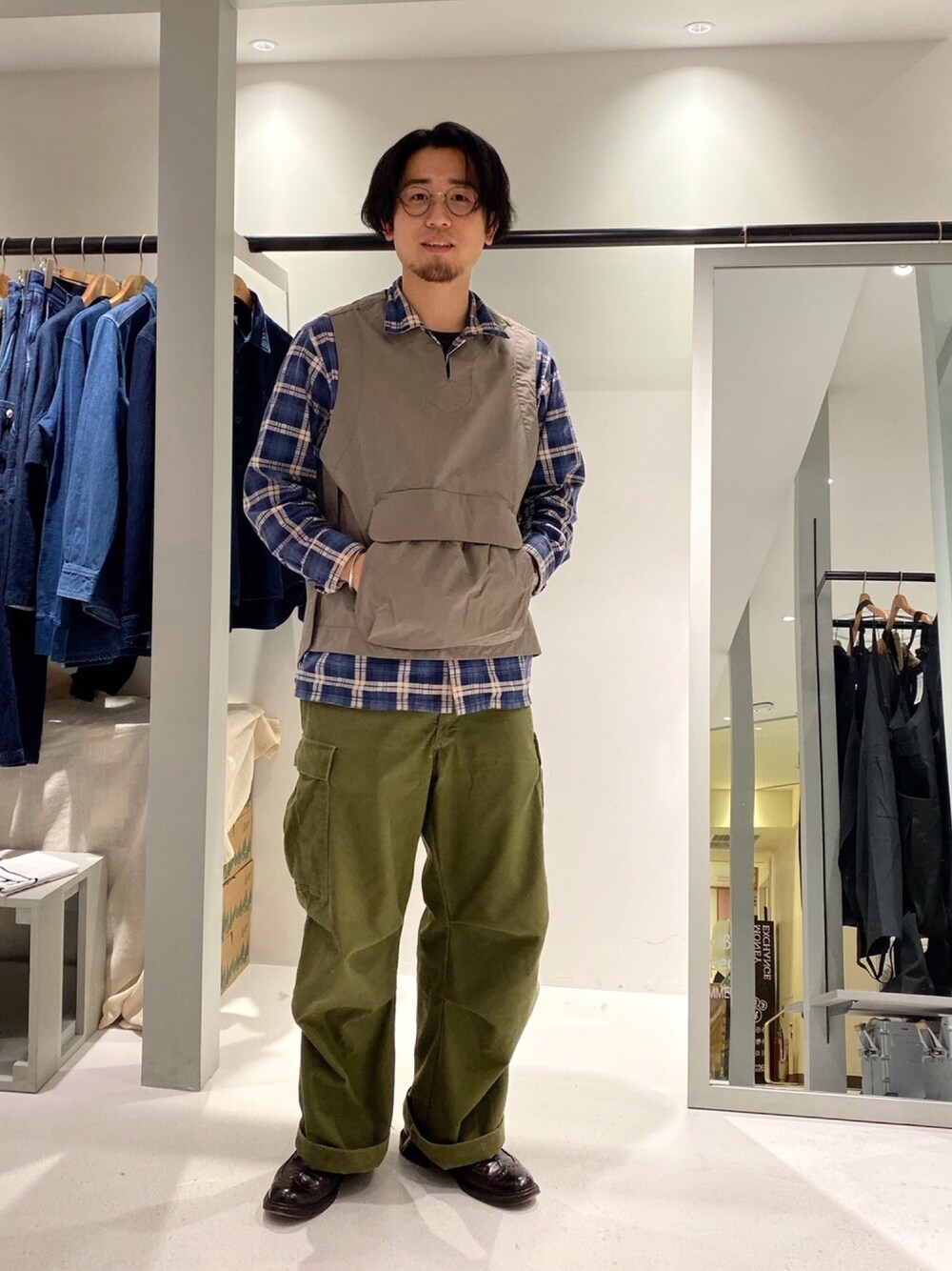Snow Peak　Proof Canvas Nurse Coat　Sサイズ TAKIBI Canvas Coat XL Olive(JK-23AU10505OL) | コートの通販