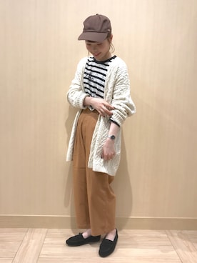 m o m o k aさん（レディース・156cm）の秋コーディネート