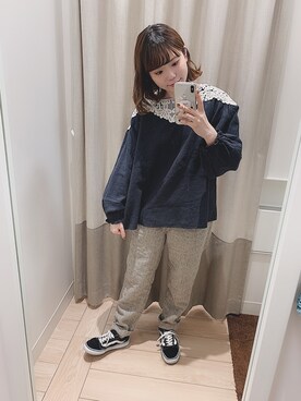 m o m o k aさん(レディース・156cm)の冬コーディネート