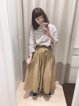 m o m o k aさん（レディース・156cm）の冬コーディネート