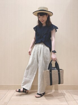 m o m o k aさん（レディース・156cm）の春コーディネート