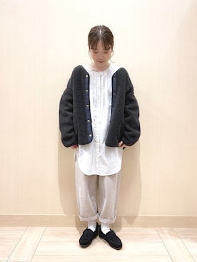 m o m o k aさん（レディース・156cm）の冬コーディネート