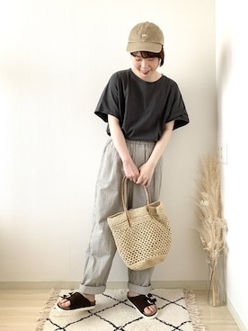 m o m o k aさん（レディース・156cm）の春コーディネート