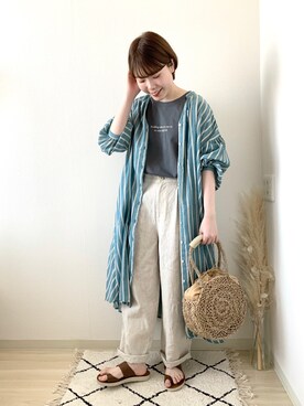 m o m o k aさん（レディース・156cm）の春コーディネート